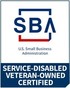 SBA-certified Service-Disabled Veteran-Owned Small Business